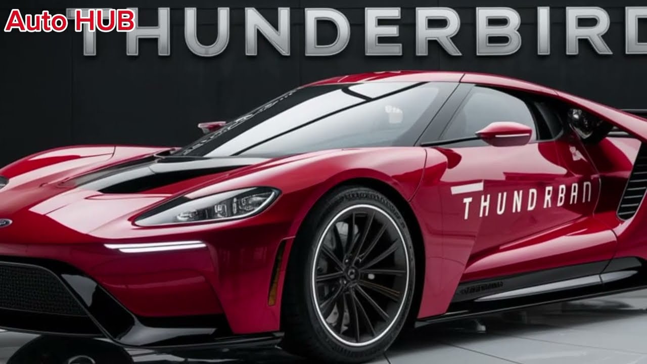 First Look- The All- New 2025 Ford Thunderbird Modern Tech Meets Retro Style
