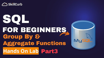 SQL for Beginners | SQL GroupBy & Aggregate Functions (Hands on Lab) Part3