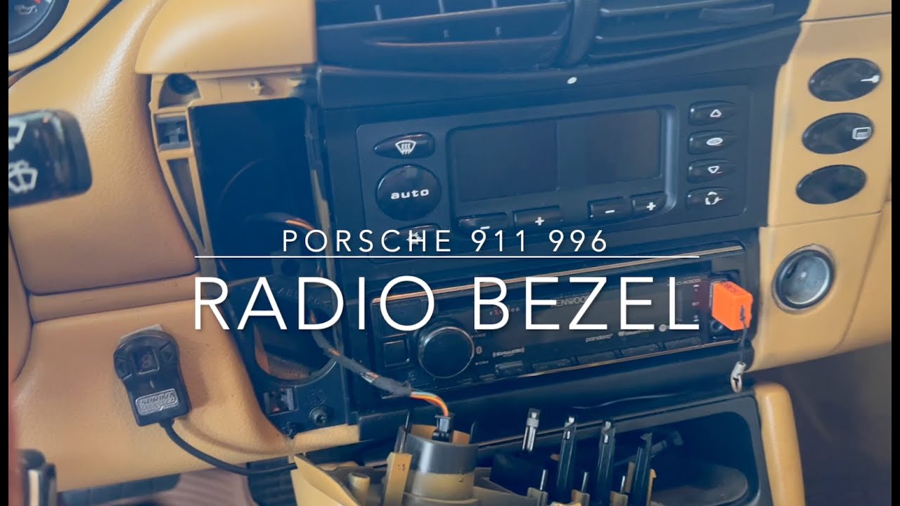 porsche 911 996 - radio bezel
