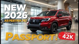 🔥All-New 2026 Honda Passport – Bold Design & Upgraded Features!🔥