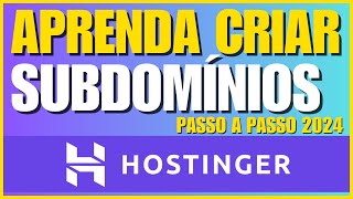 How To Create A Subdomain On Hostinger  Stepbystep Tutorial 2024