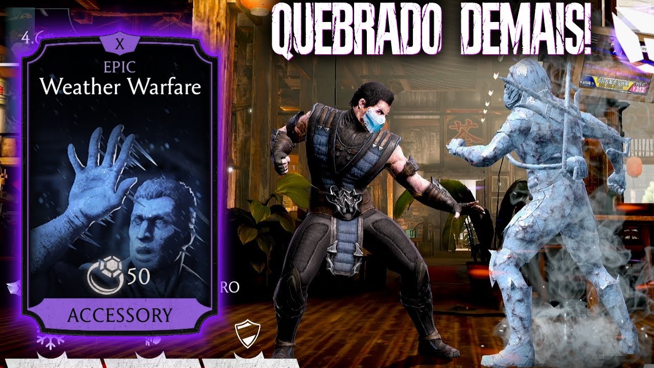 Finalmente no X | O Equipamento mais quebrado do MK Mobile na Kripta em Ação |  MK Mobile |