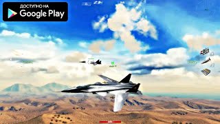 ВОЗДУШНЫЕ БОИ КОНСОЛЬНОГО КАЧЕСТВА НА АНДРОИД ОБЗОР SKY GAMBLERS AIR SUPREMACY ANDROID GAMEPLAY screenshot 5
