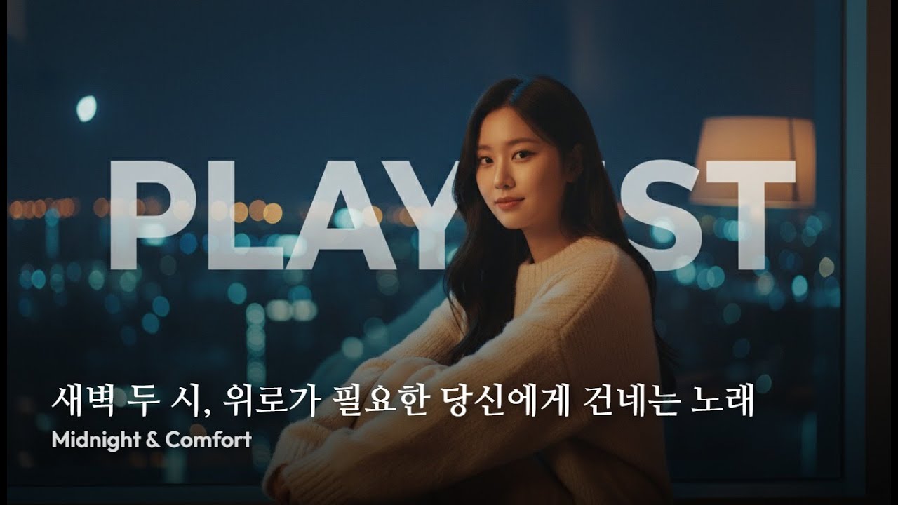 playlist 13 🌌 새벽 두 시, 위로가 필요한 당신에게 건네는 노래 | Midnight & Comfort