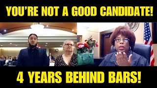 Judge Boyd SHOCKS Courtroom: You’re NOT a Good Candidate for Probation! "Prison for 4 YEARS!"