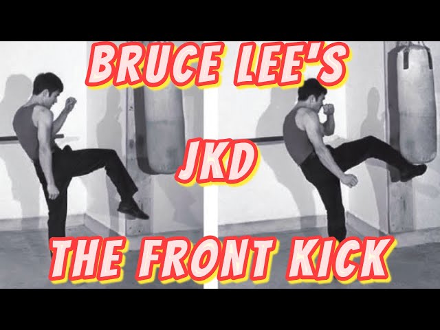 Bruce Lee's Jeet Kune Do - Front Kick to the groin - YouTube