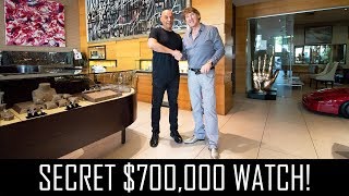 Yosi Dina's secret $700,000 watch! Yosi Dina's secret $700,000 watch!