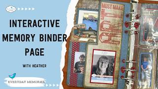 How to Create an Interactive Weekly Memory Binder Page