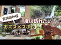 【宮城県】壮大な秋保大滝/猫と触れ合える素敵cafe/勇気が出る秋保神社
