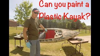 How to DIY Paint a Kayak Camo Crazy Results 