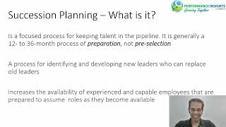 Introduction to Succession Planning | Performance Insights