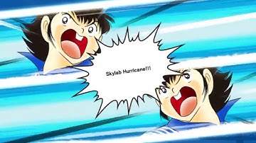 46 Captain Tsubasa  Dream Team   Skylab Hurricane skill of Masao and Kazuo