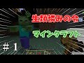 【マインクラフト】mobを倒してはいけない世界でダイヤゲットを目指す。【part１】