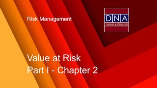 Value at Risk - Chapter 2