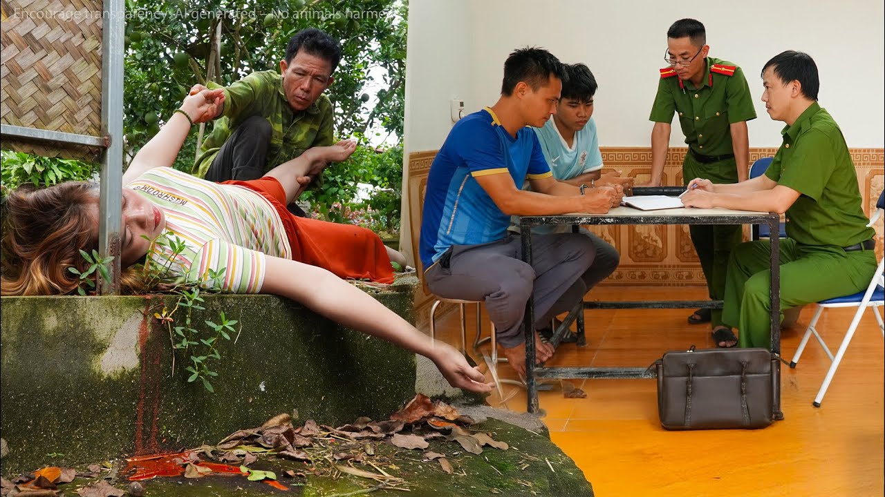 Crime Scene Mystery! Girl Found Injured Near Garden — Police Interrogate Suspect to Find Attacker!