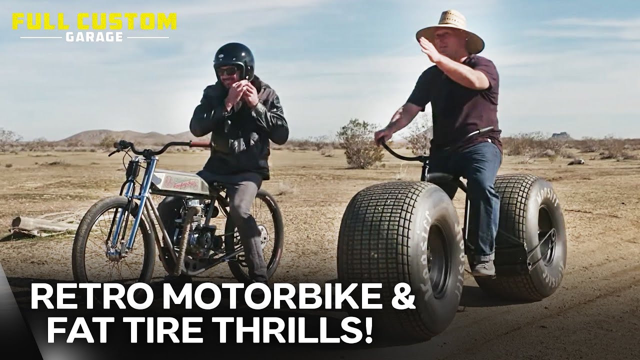 Old-School Motorcycle, Fully Modified! | Full Custom Garage