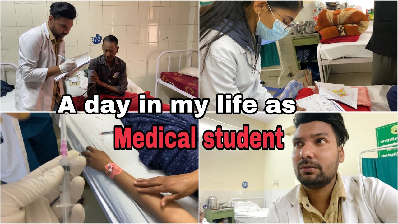A day in the life of a Med student | hospital duty, labs, ipd, Studying ...