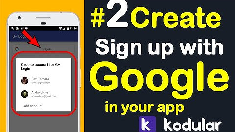 #2 How Add google Sign in method in our application tutorial kodular,appybuilder.(2021)