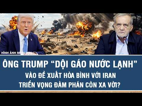 Trump "throws cold water" on Iran peace proposal; are negotiation prospects fading?