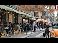 17 October 2025 PARIS FRANCE 4K HDR WALK CITY TOUR AUTUMN COOLING THROUGH STREET WALK