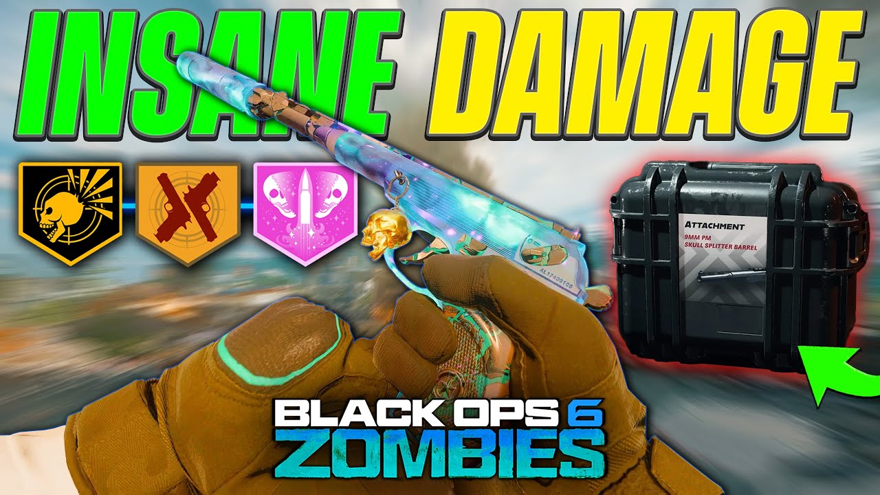 The SKULL SPLITTER Destroys Round 100 Zombies! ( BO6 Zombies )