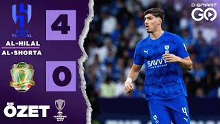 Al-Hilal 4-0 Al-Shorta Maç Özeti̇ Yusuf Akçiçekli Al-Hilal Kazanmaya Devam Ediyor