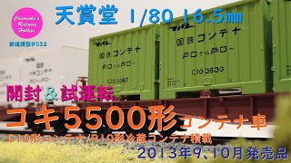 Japanese Model Trains - Tenshodo HO GAUGE 1:80 KOKI5500