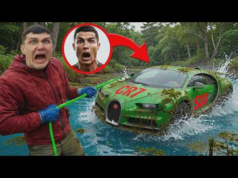 Mıknatıs Balıkçılığı Yaparken Ronaldo'nun Bugatti'sini Suda Bulduk! CR7'nin Bugatti'si Kaza Yaptı!