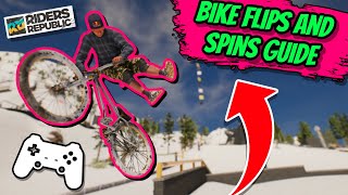 Riders Republic - ALL Bike flips and spins guide (controller cam)