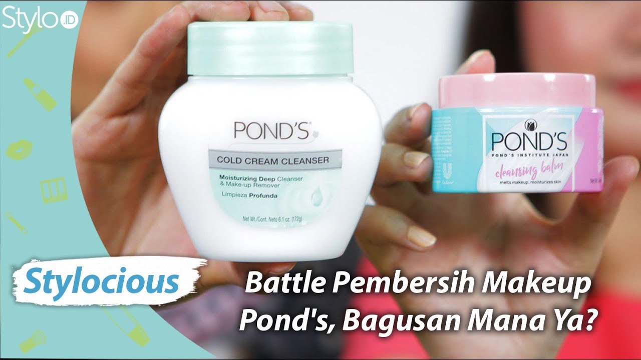 Review Pond's Cleansing Balm VS Cold Cream Cleanser Indonesia