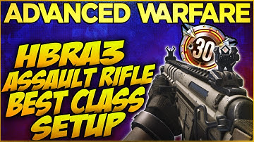 COD: Advanced Warfare - "HBRa3" BEST CLASS SETUP! (COD: AW Multiplayer Class Setups)