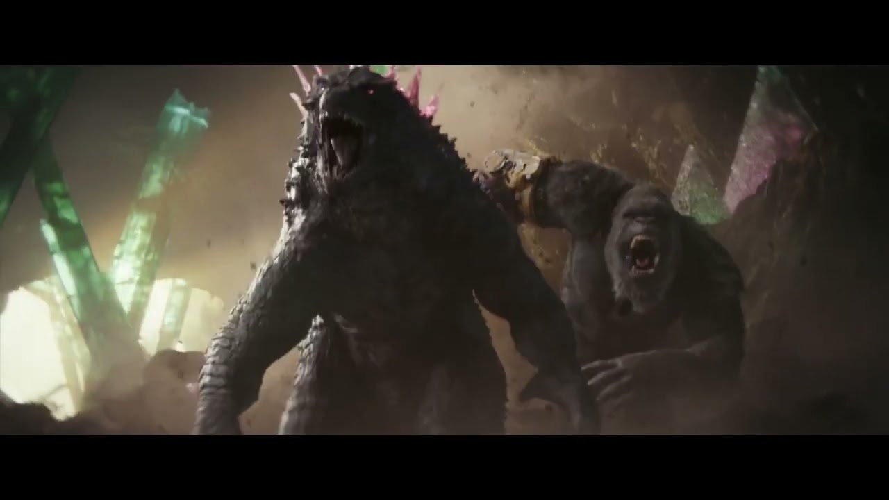 Godzilla and Kong Running Meme with Different Music