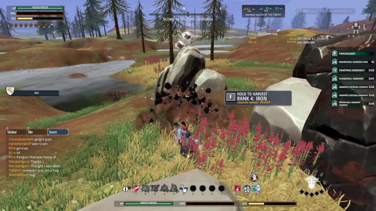 Crowfall Duelist PvP 1v2 pre-alpha v4.5