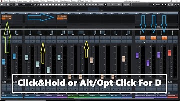 Cubase: Mix-Console Tricks III