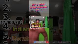 Top 6 FUNNY SPEED Moments Pt. 1 #shorts #mrbeast #funny #speed #clips