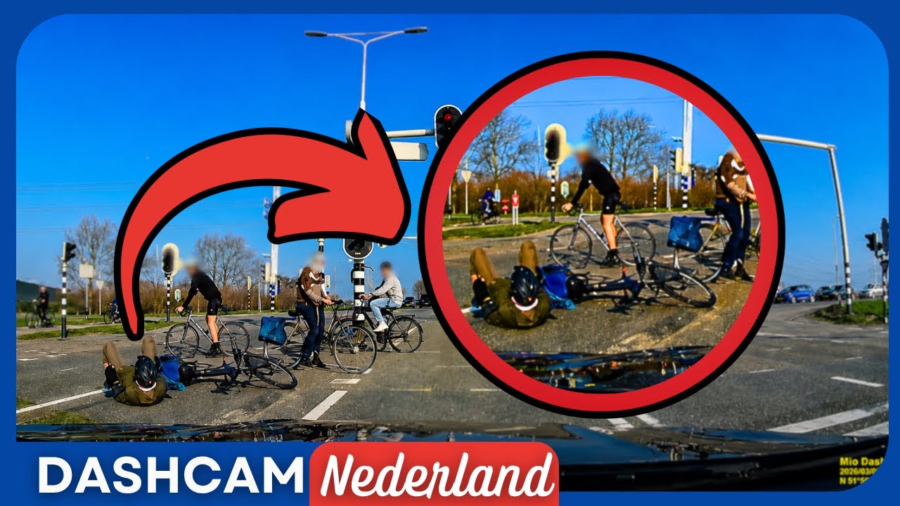Fietser Valt! | Dashcam nederland | Aflevering 81