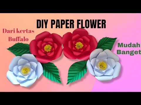 Cara Buat Daun Paper Flower