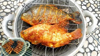 Cara Bakar Ikan & Ayam Pakai Kuali/Wajan Bekas dimalam Tahun Baru Lebih Praktis dan Gampang