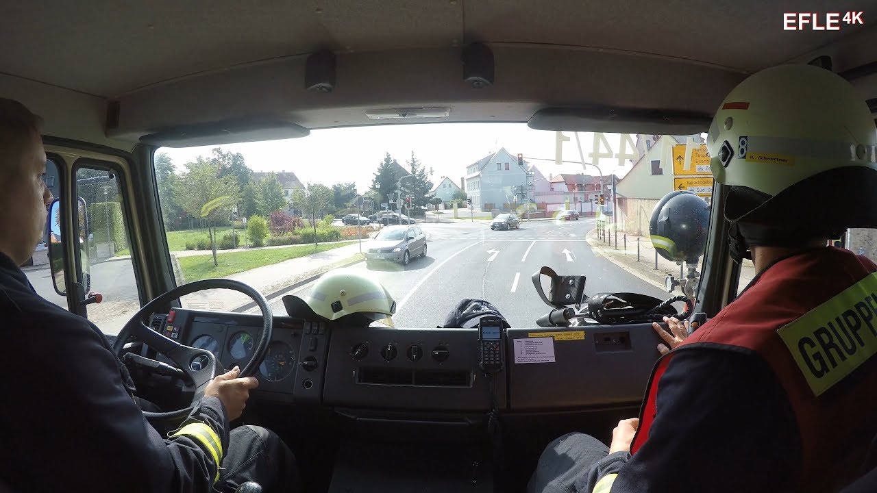 Einsatzfahrt LF 16/12 FF Bad Düben