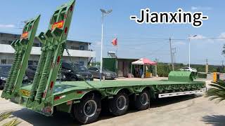 The display of Jianxing various semi-trailers