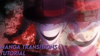 after effects | manga panel transitions !!