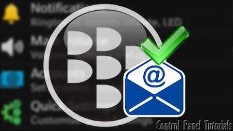 How to set up an email account on Blackberry 10 with Softcare Servers