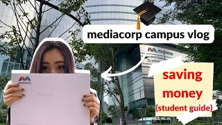 How to Save Money as a Student in Singapore | Mediacorp Campus Tour | Rachel Claire