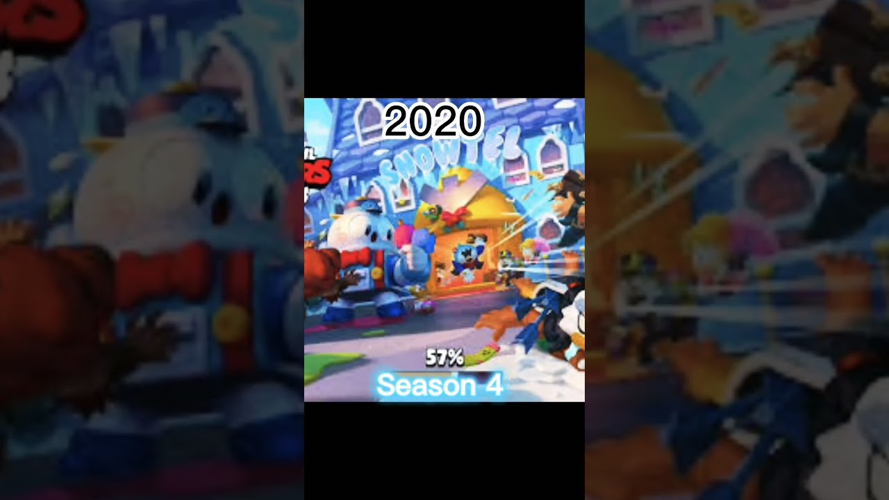 Brawl Stars over the years [2023 to 2017] 