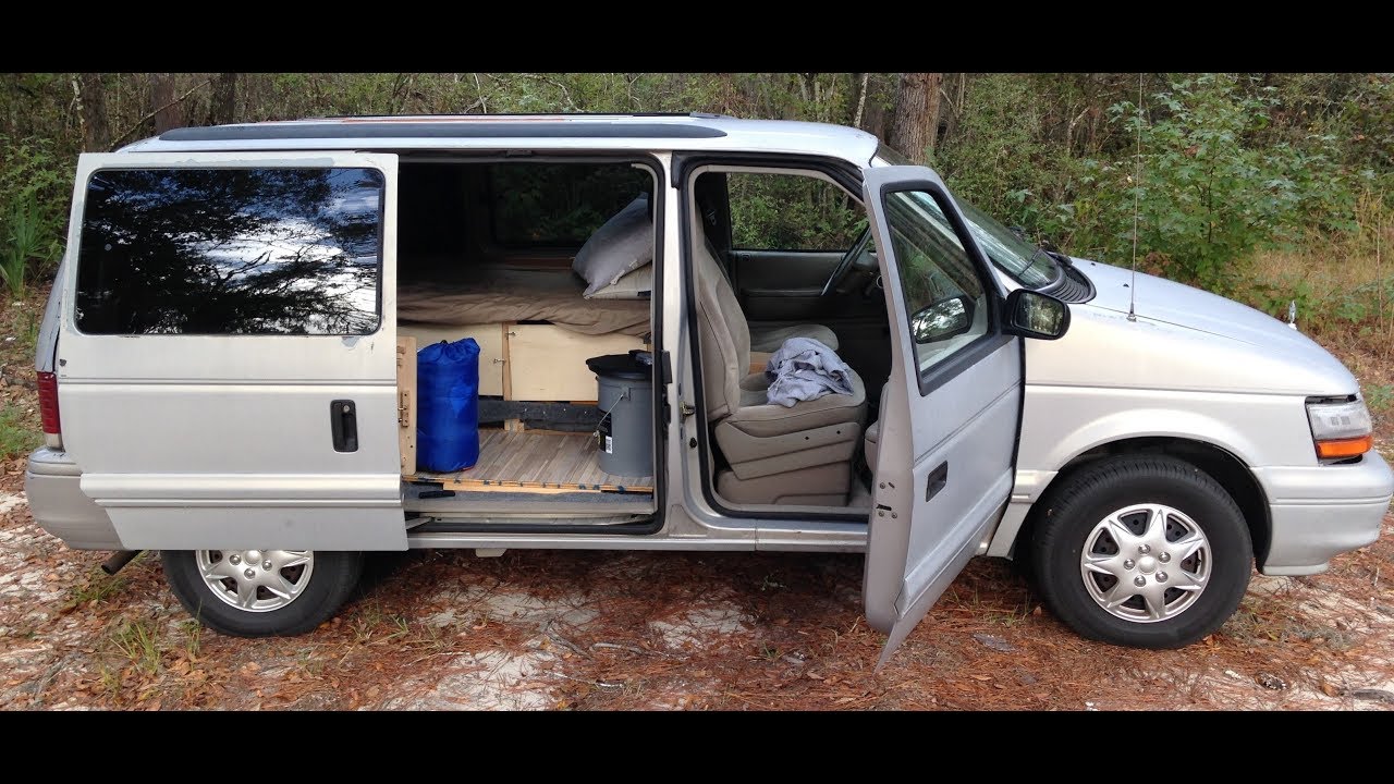 dodge minivan camper