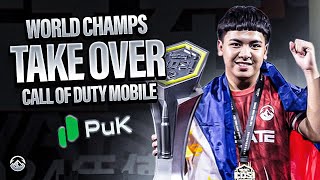 World Champions TAKE OVER CODM with PuK!