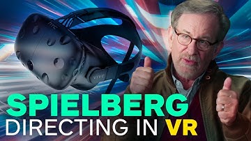 Steven Spielberg Directing Ready Player One Using a VR Headset