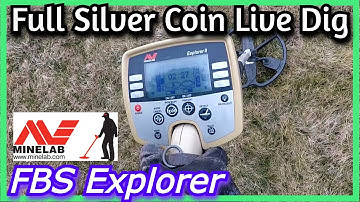 Full Silver Coin Live Dig | FBS Minelab Explorer 2