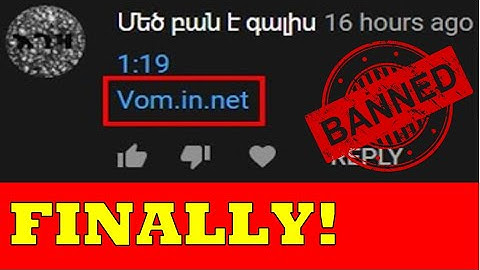 Vom.in.net Comment is BANNED! (Most Dangerous Comment)