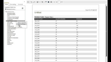 Interactive Reporting -- Getting Started Interactive Reporting